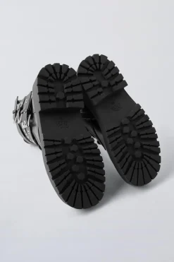 Niños ZARA 6 - 14 Años·Zapatos<BOTÍN TRIPLE HEBILLA