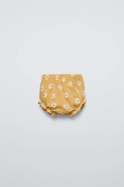 Niños ZARA 6 - 18 Meses·Conjuntos|6 - 18 Meses·Braguitas / Bermudas<BRAGUITA MARGARITAS