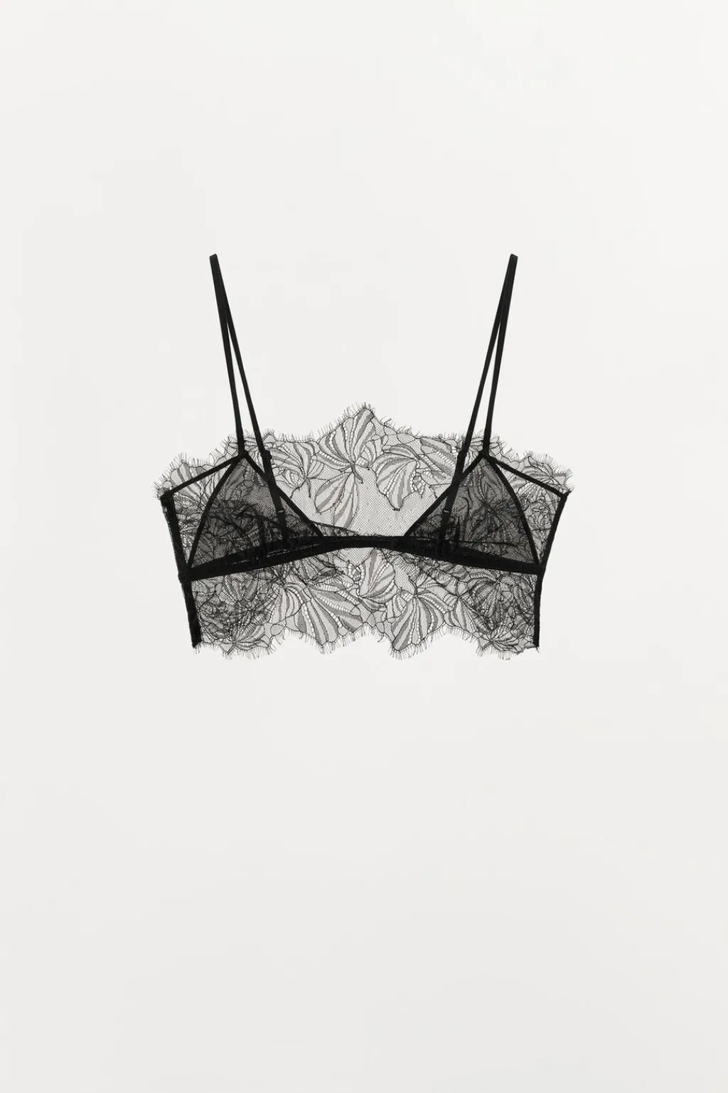 New BRALETTE BANDEAU COMBINADO ENCAJE Mujer Lenceria