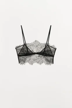 New BRALETTE BANDEAU COMBINADO ENCAJE Mujer Lenceria