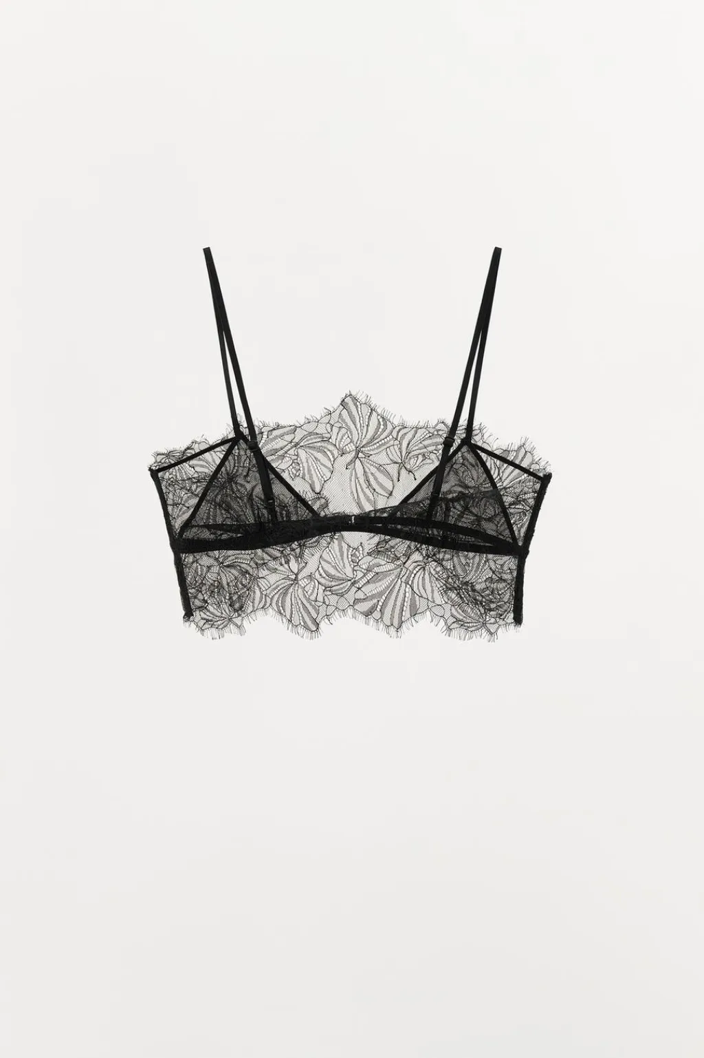 New BRALETTE BANDEAU COMBINADO ENCAJE Mujer Lenceria