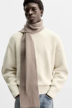 Best BUFANDA 100% LANA Hombre Accesorios