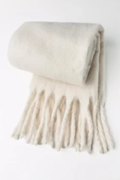 Clearance BUFANDA ANCHA FLECOS Mujer Accesorios / Bisuteria