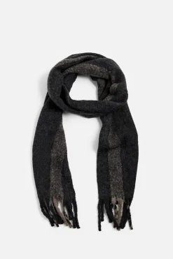 Sale BUFANDA CUADROS TEXTURA CEPILLADO Hombre Accesorios