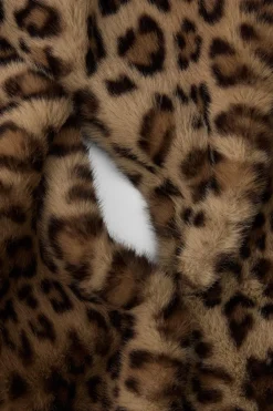 Sale BUFANDA EFECTO PELO ESTAMPADO ANIMAL Mujer Accesorios / Bisuteria