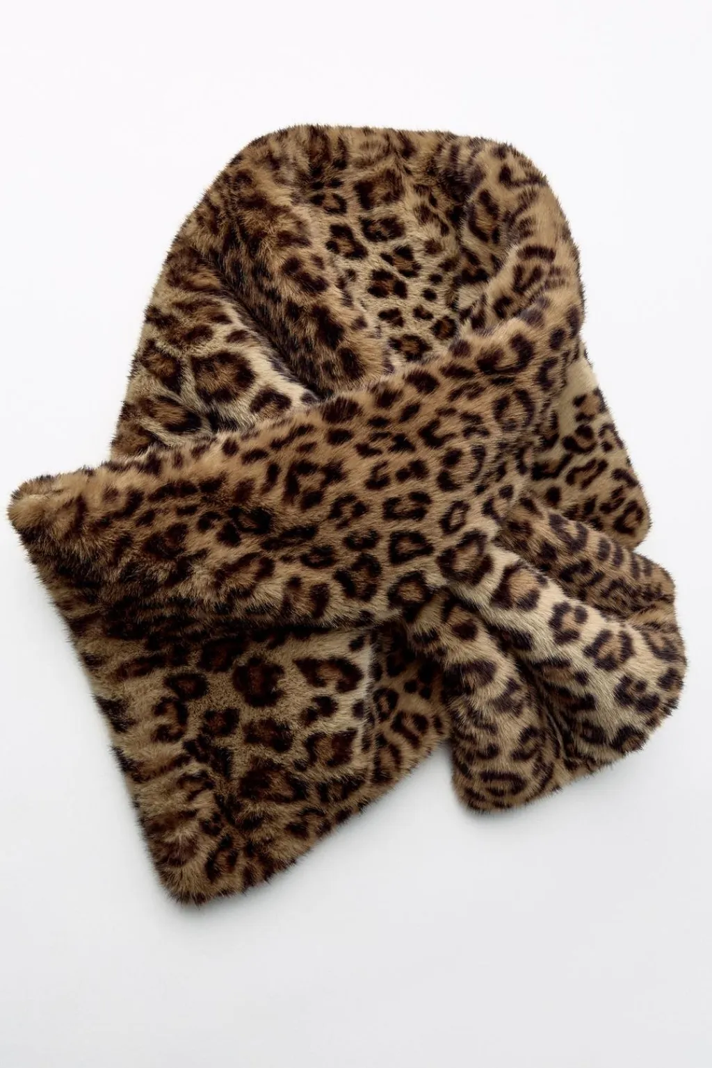 Sale BUFANDA EFECTO PELO ESTAMPADO ANIMAL Mujer Accesorios / Bisuteria