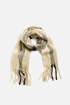 Discount BUFANDA FLECOS TEXTURA CEPILLADO Hombre Accesorios