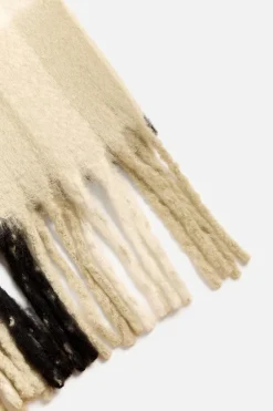 Discount BUFANDA FLECOS TEXTURA CEPILLADO Hombre Accesorios