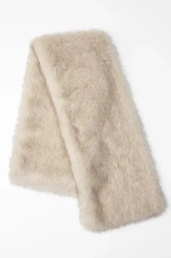 New BUFANDA LISA EFECTO PELO Mujer Accesorios / Bisuteria