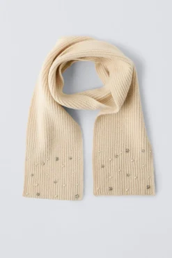 Niños ZARA 6 - 14 Años·Accesorios|Accesorios / Zapatos / 0 - 14 Años<BUFANDA PUNTO PERLAS