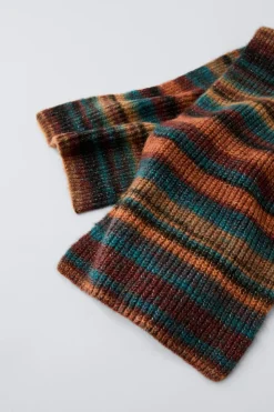 Niños ZARA 6 - 14 Años·Accesorios|6 - 14 Años·Accesorios<BUFANDA PUNTO RAYAS