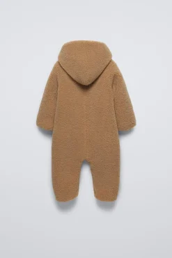 Niños ZARA 0 - 6 Meses·Sacos / Buzos|6 - 18 Meses·Abrigos / Buzos<BUZO BORREGUILLO