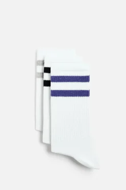 Fashion CALCETINES BANDAS PACK 3 Hombre Accesorios