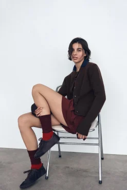 Discount CALCETINES ESTRUCTURA PATCHWORK Mujer Accesorios / Bisuteria