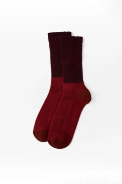 Discount CALCETINES ESTRUCTURA PATCHWORK Mujer Accesorios / Bisuteria