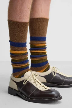 Outlet CALCETINES LARGOS RAYAS X HARRY LAMBERT Hombre Accesorios