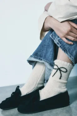 New CALCETINES PUNTO GRUESO LAZO Mujer Accesorios / Bisuteria