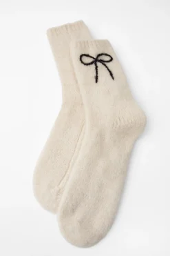 New CALCETINES PUNTO GRUESO LAZO Mujer Accesorios / Bisuteria