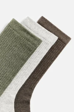 Fashion CALCETINES RIB PACK 3 Hombre Accesorios