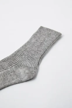 Niños ZARA 1½ - 6 Años·Punto|1½ - 6 Años·Ropa Interior / Calcetines<CALCETÍN CON LANA Y CASHMERE