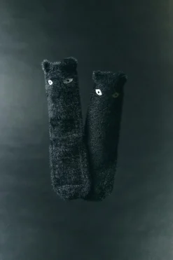 Niños ZARA 1½ - 6 Años·Ropa Interior / Calcetines|6 - 14 Años·Ropa Interior / Calcetines<CALCETÍN EFECTO PELO GATO