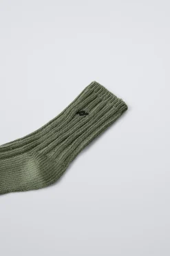 Niños ZARA 1½ - 6 Años·Ropa Interior / Calcetines|1½ - 6 Años·Ropa Interior / Calcetines<CALCETÍN PUNTO BORDADO