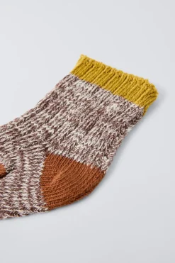 Niños ZARA 0 - 6 Meses·Punto|0 - 6 Meses·Ropa Interior / Pijamas<CALCETÍN TORZAL PUNTO