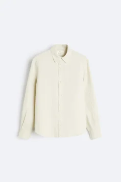 New CAMISA 100 % LINO Hombre Camisas