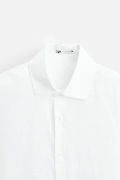 Online CAMISA 100 % LINO Hombre Camisas