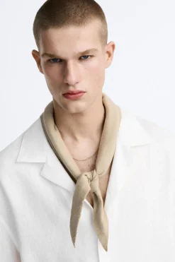 Clearance CAMISA 100% LINO Hombre Camisas