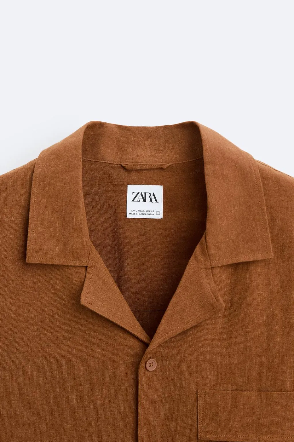 Discount CAMISA 100% LINO Hombre Camisas