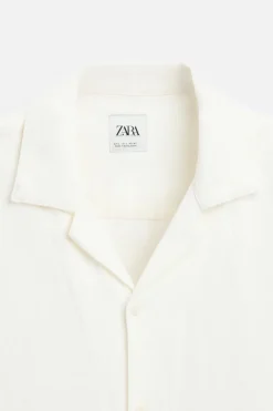 New CAMISA ALGODÓN - LINO Hombre Camisas