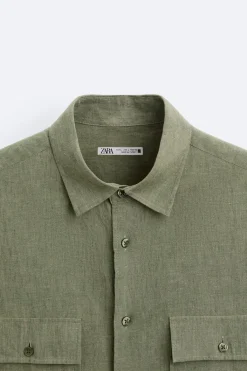 Clearance CAMISA ALGODÓN - LINO Hombre Camisas