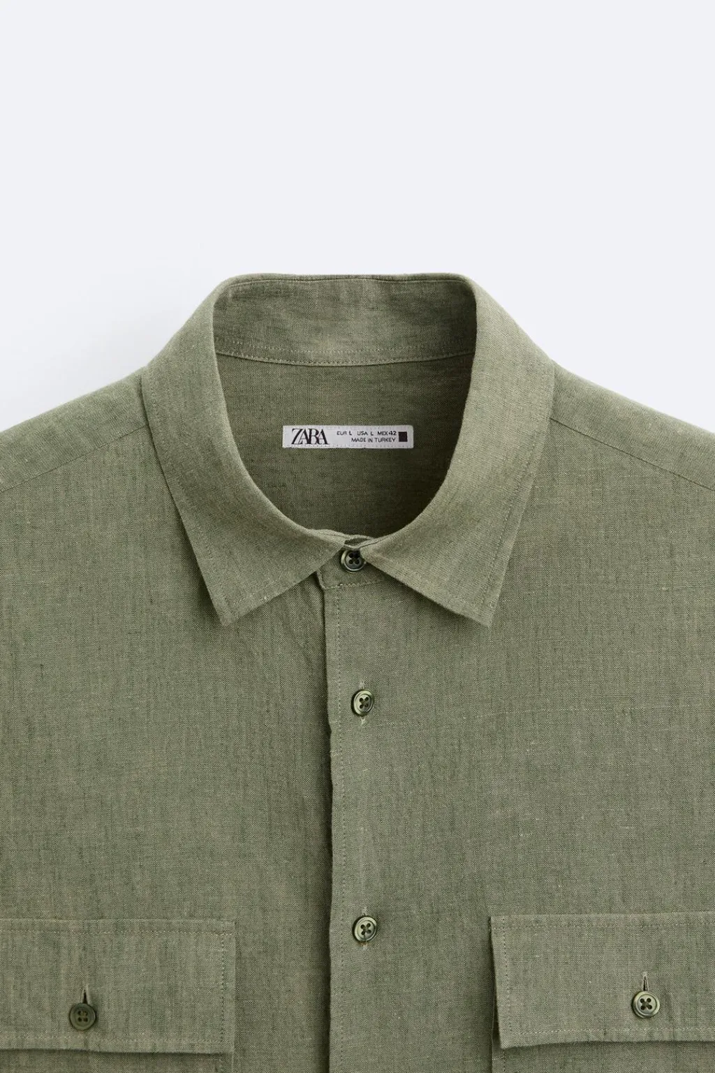 Clearance CAMISA ALGODÓN - LINO Hombre Camisas