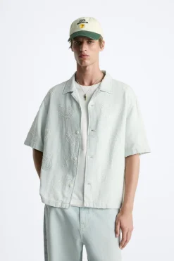 Best CAMISA ALGODÓN - LINO Hombre Camisas