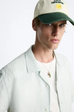 Best CAMISA ALGODÓN - LINO Hombre Camisas