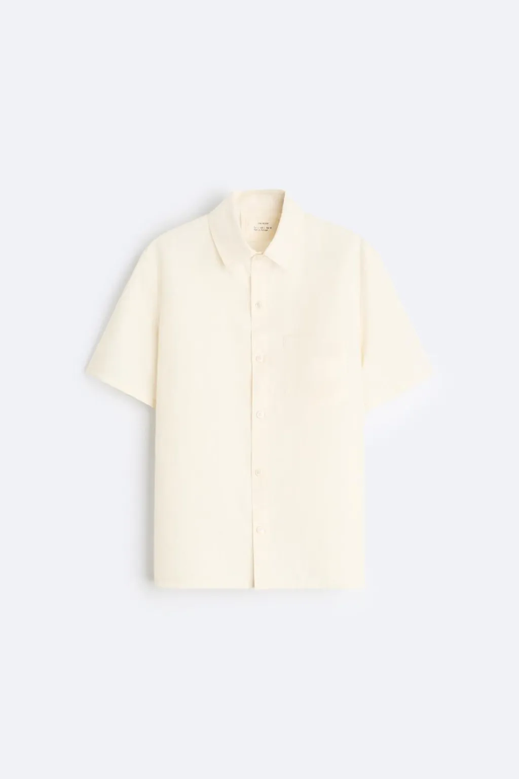 Sale CAMISA ALGODÓN - LINO Hombre Camisas