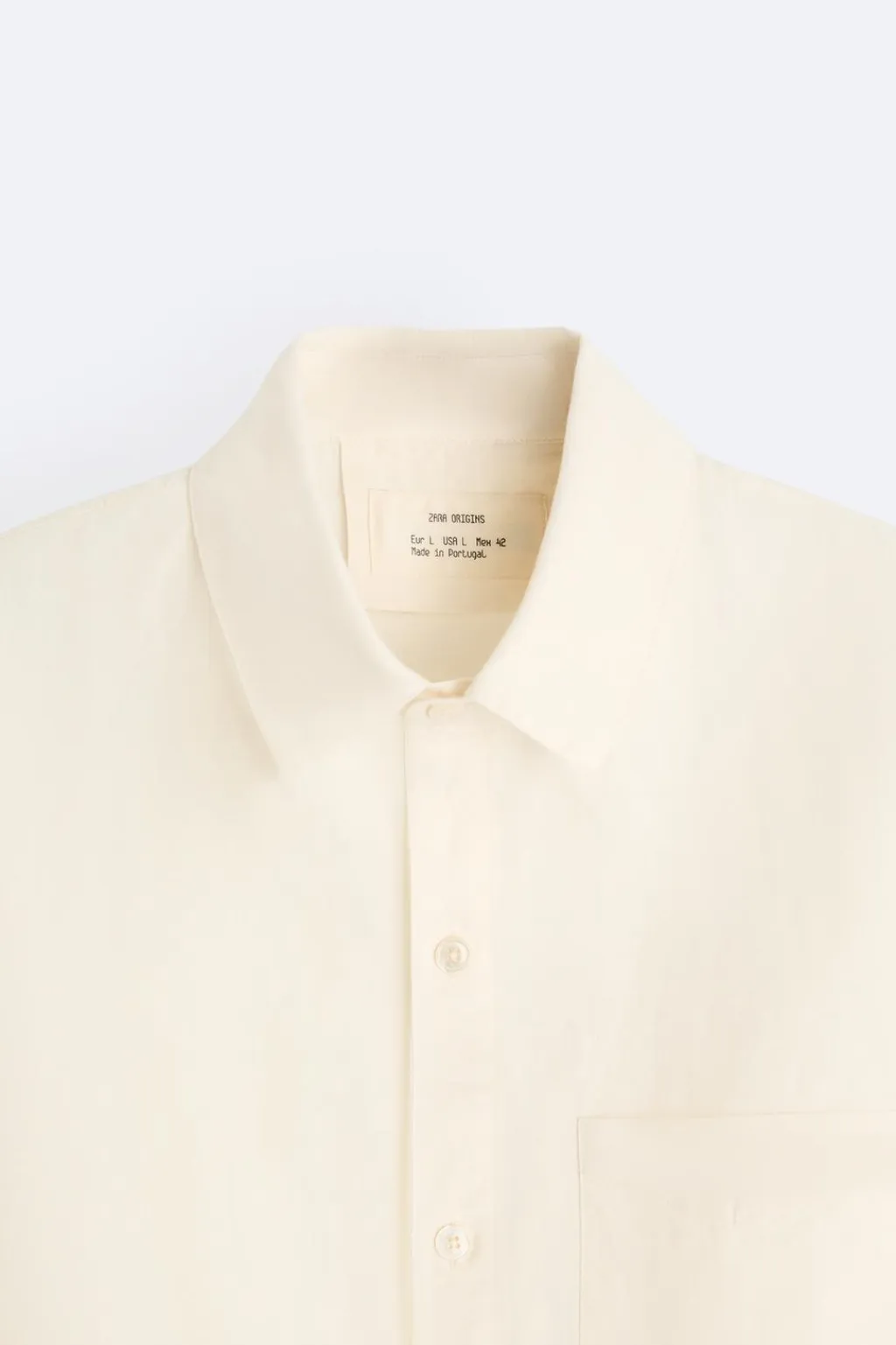 Sale CAMISA ALGODÓN - LINO Hombre Camisas