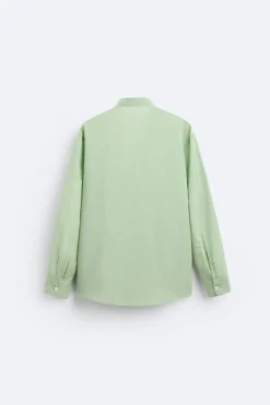 Hot CAMISA ALGODÓN - LINO Hombre Camisas