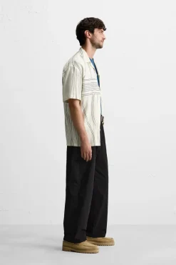 Hot CAMISA ALGODÓN - LINO Hombre Camisas