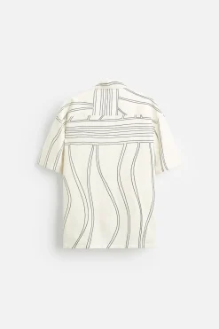 Hot CAMISA ALGODÓN - LINO Hombre Camisas