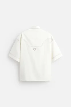 Hot CAMISA ALGODÓN - LYOCELL PESPUNTES Hombre Camisas