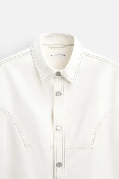 Hot CAMISA ALGODÓN - LYOCELL PESPUNTES Hombre Camisas