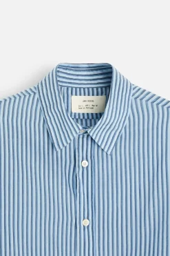 Fashion CAMISA ALGODÓN - SEDA RAYAS Hombre Camisas