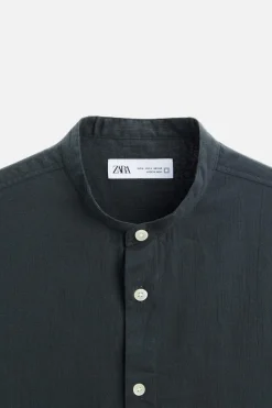 Online CAMISA ALGODÓN EFECTO ARRUGADO Hombre Camisas
