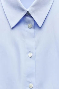 Fashion CAMISA ALGODÓN OVERSIZE Mujer Camisas / Blusas