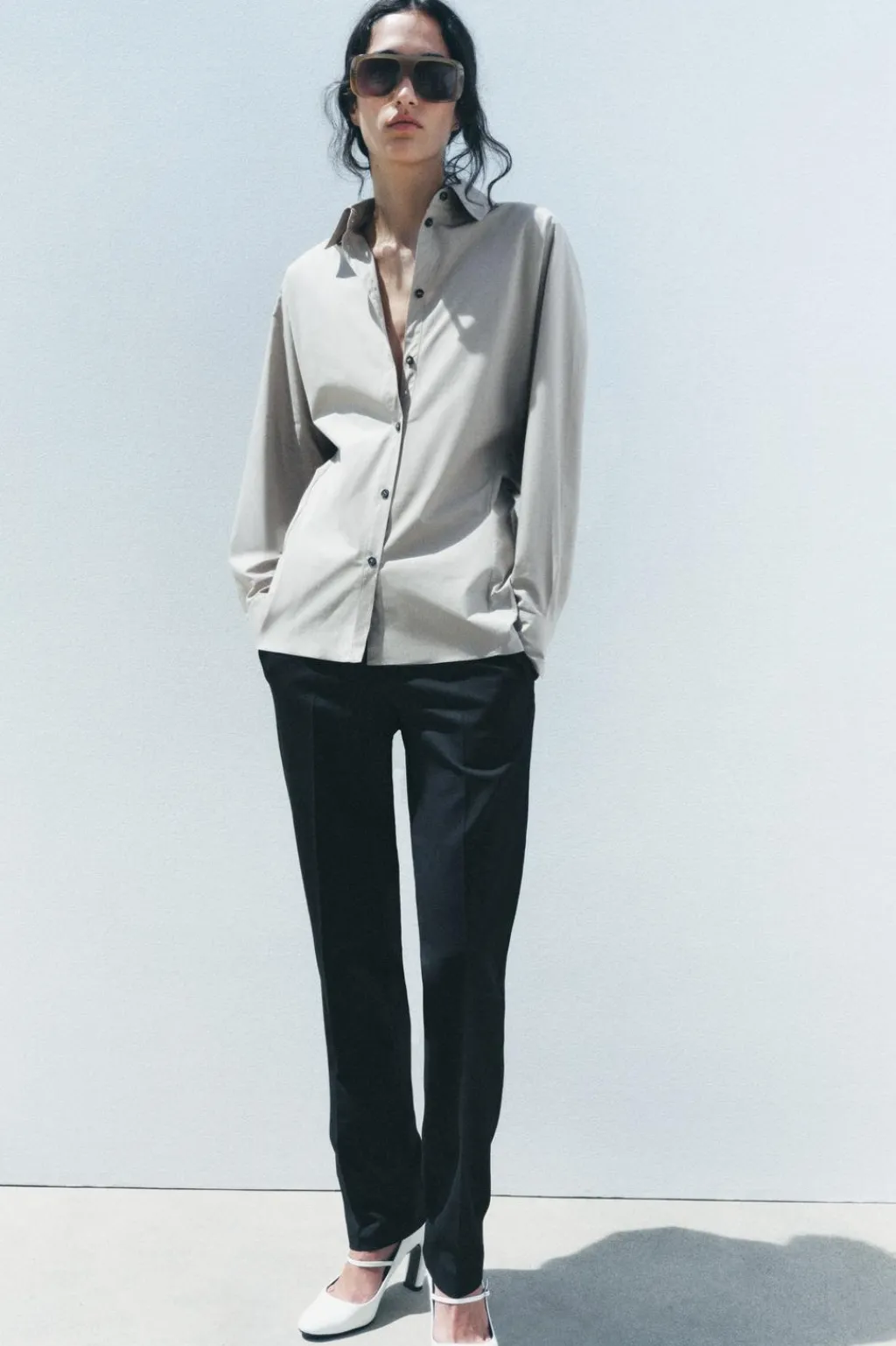 Online CAMISA ALGODÓN ZW COLLECTION Mujer Camisas / Blusas