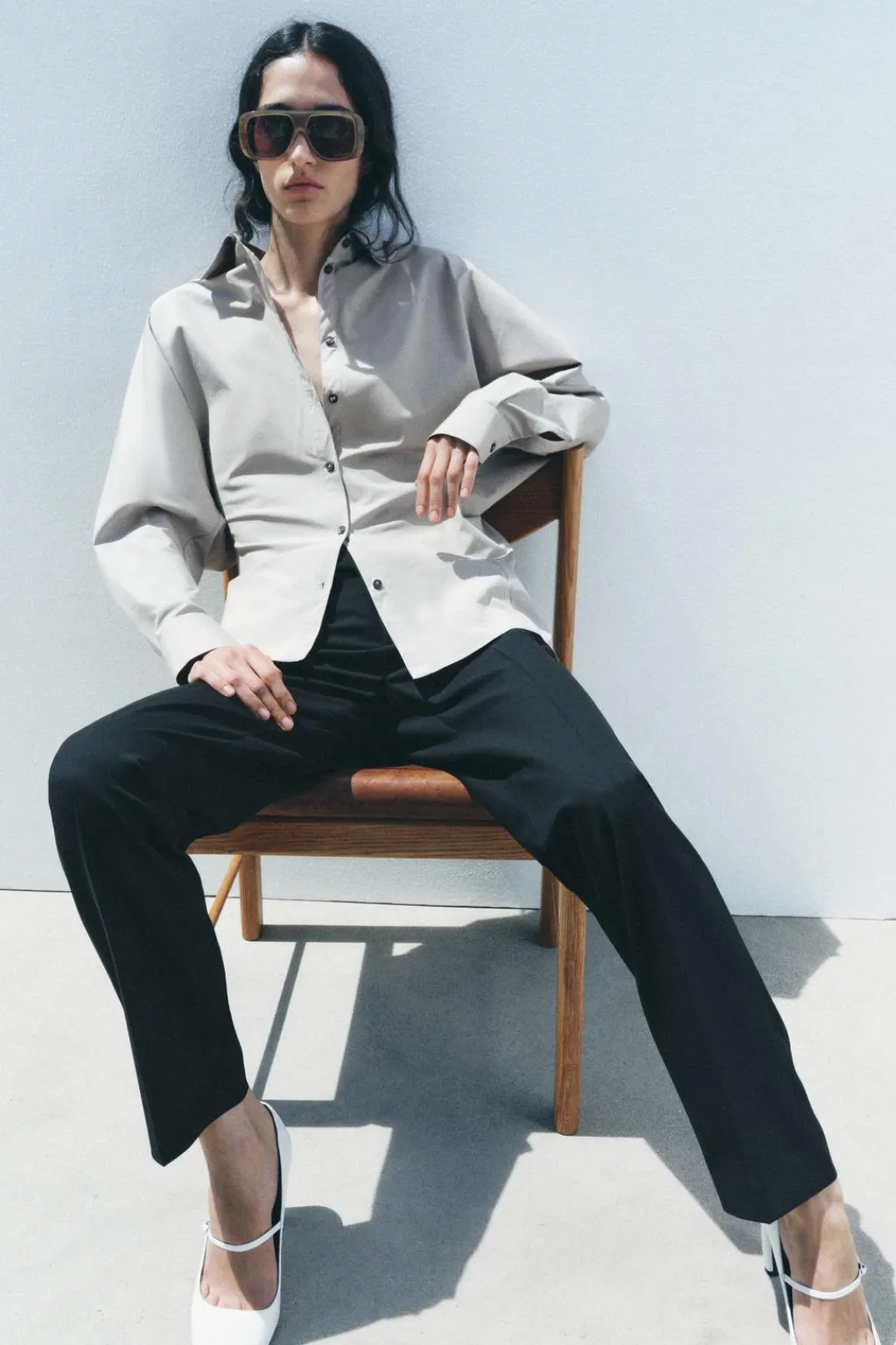 Online CAMISA ALGODÓN ZW COLLECTION Mujer Camisas / Blusas