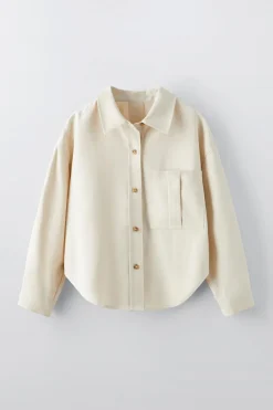 Niños ZARA 6 - 14 Años·Blusas / Camisas|6 - 14 Años·Total Look<CAMISA BOLSILLO