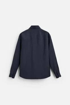 Hot CAMISA BOLSILLOS Hombre Camisas